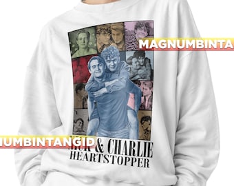 of Nick & Charlie Eras tour Unisex Softstyle sweatshirt