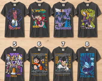 90s Dragon Ball Z Goku Super Saiyan T-shirt. Vintage 1997 Dragon