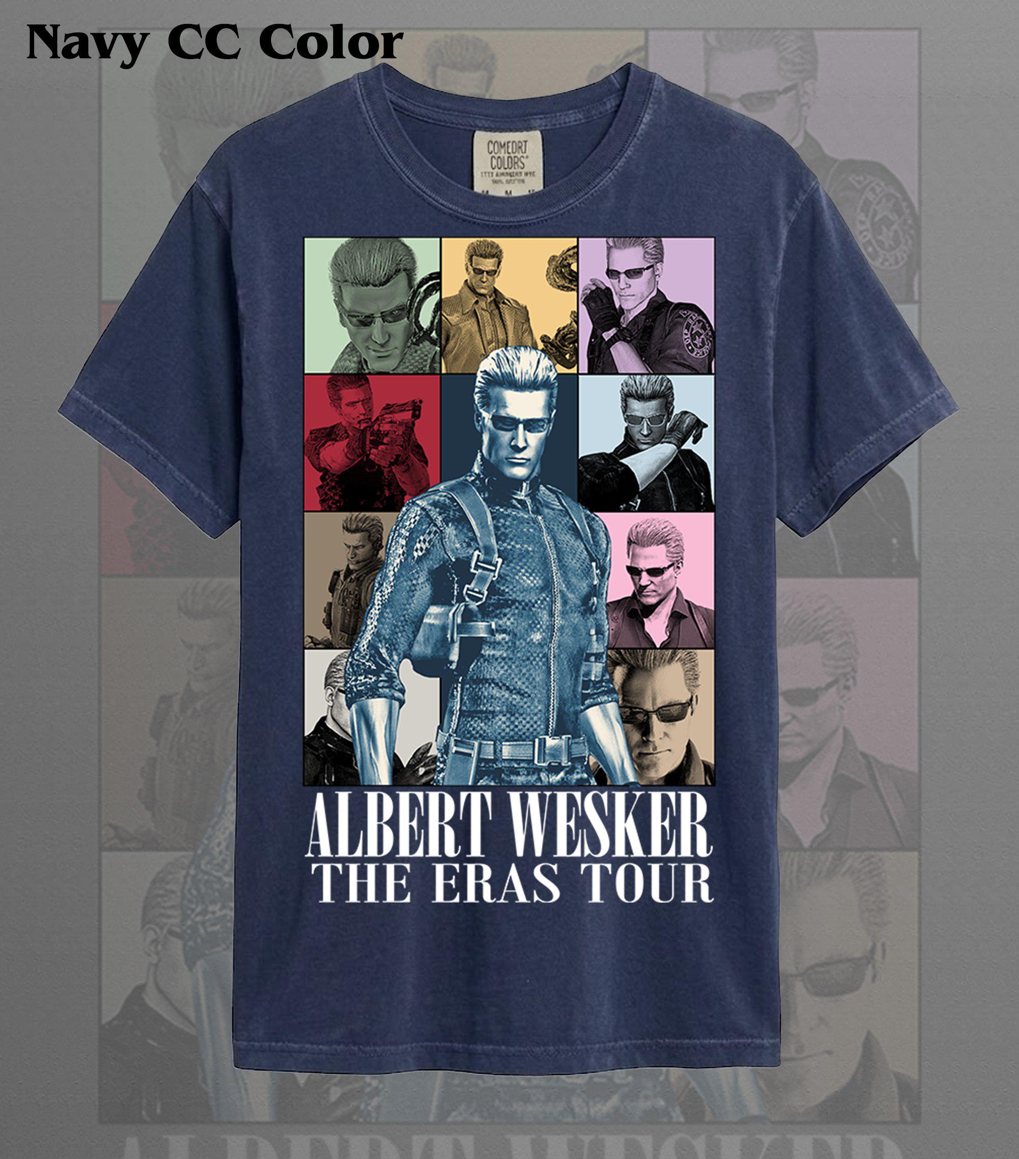 アルバート・ウェスカーTシャツ、バイオハザードゲーム悪役