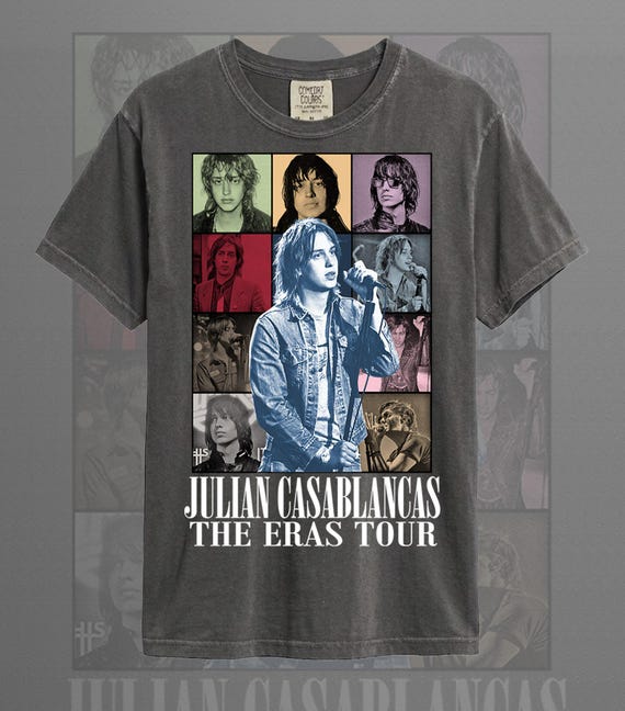 Julian Casablancas Eras Tour Unisex Softstyle T-shirt ID - Etsy