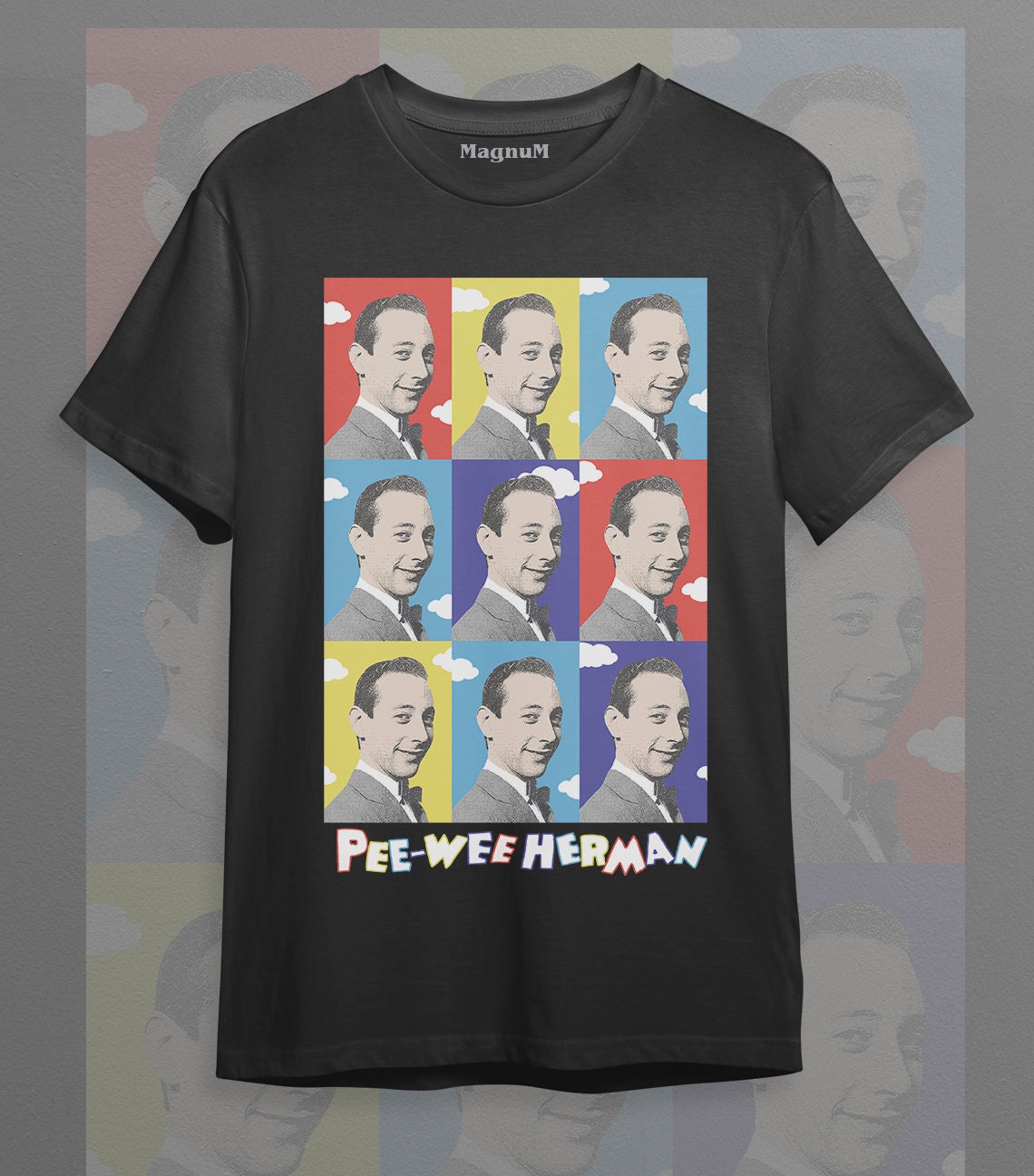 Retro Pee Wee Herman Eras Tour, Paul Reubens, Comedy Movie Unisex