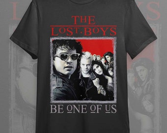 The Lost Boys Vintage Unisex Shirt - Vintage The Lost Boys TShirt Gift For Him and Her - The Lost Boys Movie 90s retro design graphic tee