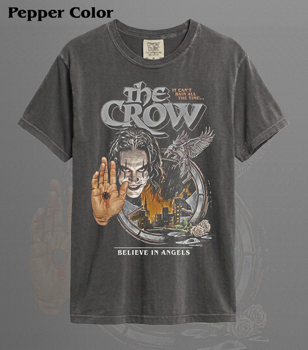 Crow Merch Vintage the Crow Movie Unisex T-shirt - Limited the Crow Tshirt - Gifts ...