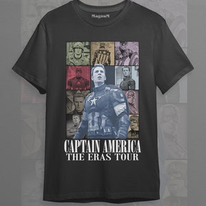 Chris Evans Captain America The Eras Tour Unisex Softstyle T-Shirt