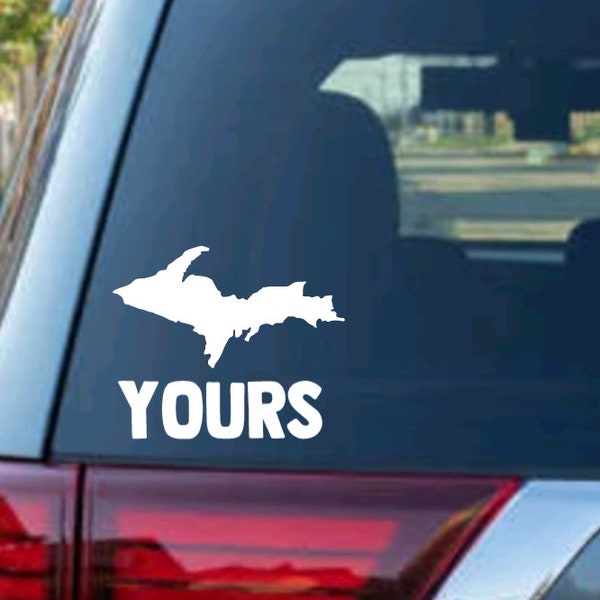 Upper Peninsula Car Stickers - Etsy