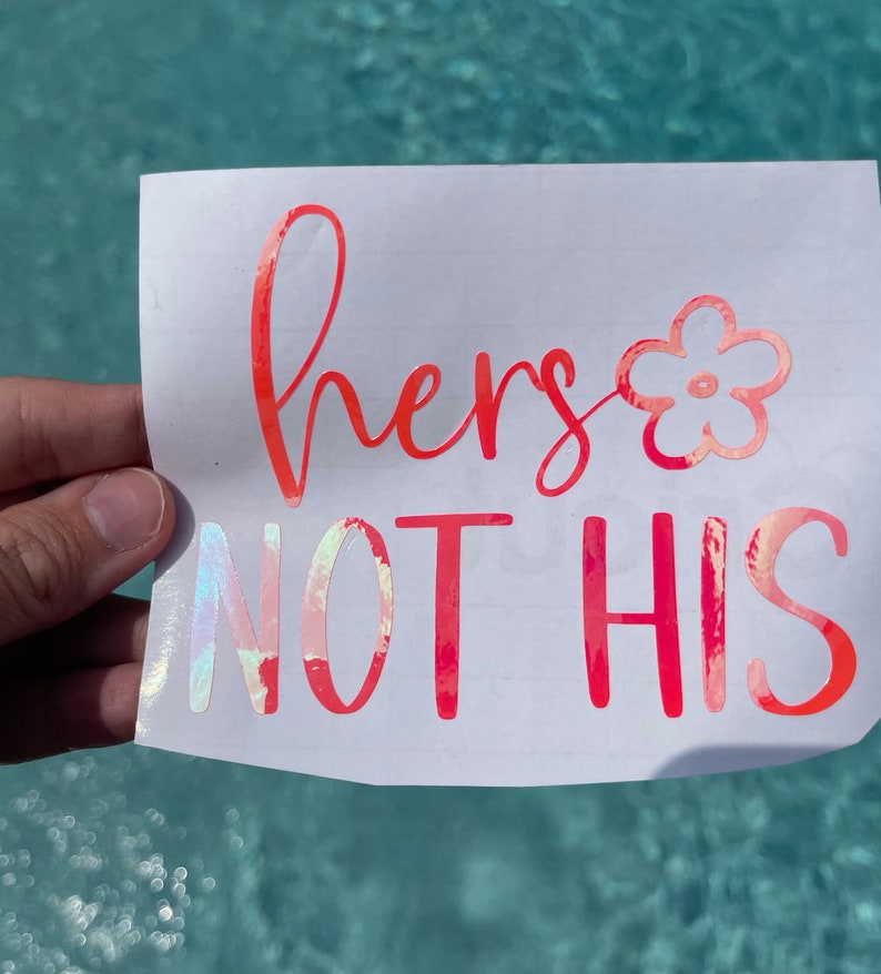 Hers Not His Hers Sticker Hers Not His Sticker Hers Etsy Hers Not His Hers Sticker Hers Not His Sticker Hers Etsy