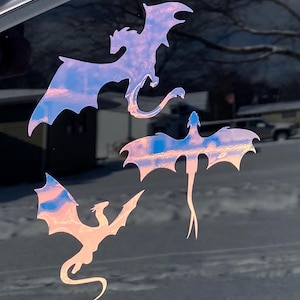 Andarna | Tairn | Sgaeyl | Dragons | Dragon Riders | Fourth Wing | Booktok | Reader Decal | Reader Gift | Car Decal