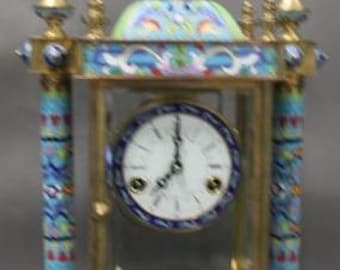 Chinese Cloisonne Clock