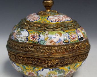 Chinese  Enamel Box