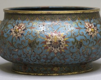Chinese Cloisonne Censer