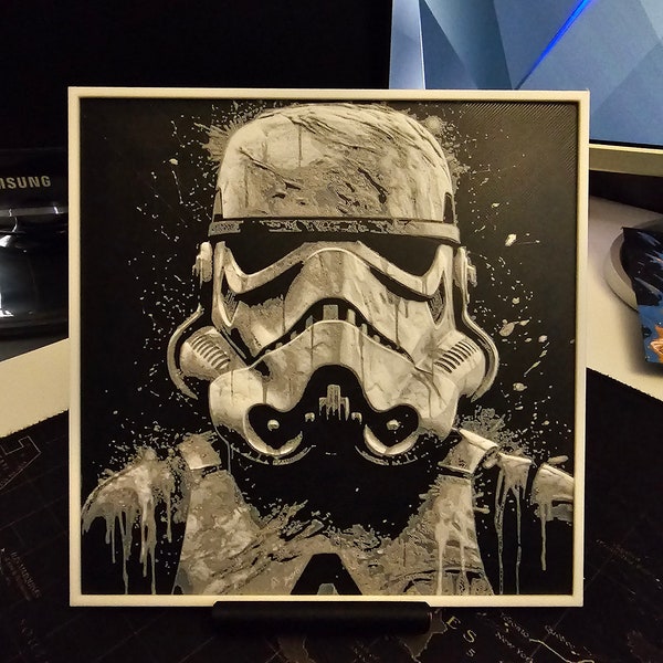 Stormtrooper - HueForge - 3D Print