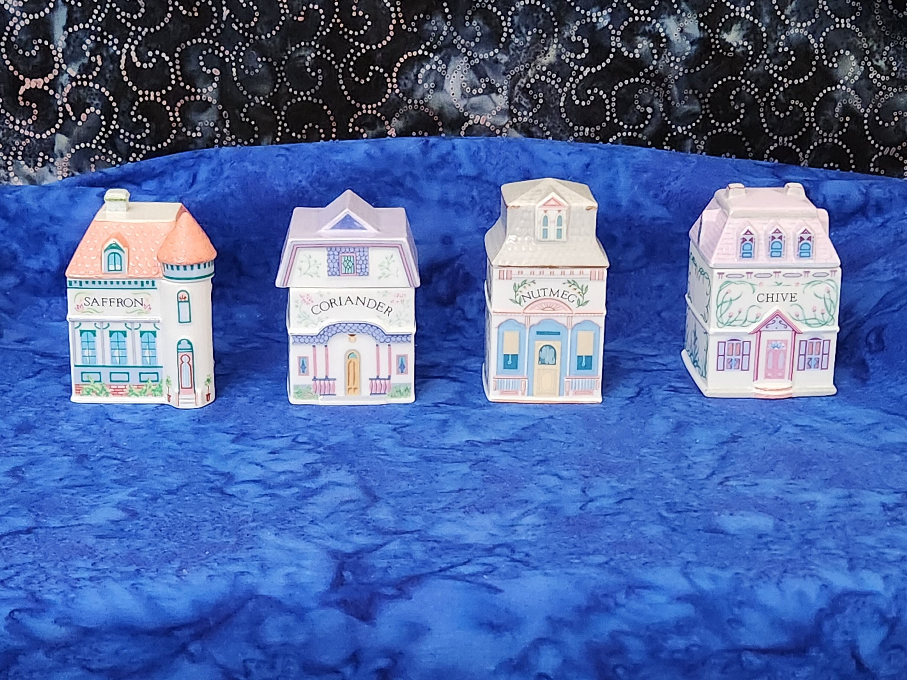 Lenox Spice Village House Chive Coriander Paprika Dill Nutmeg Etsy