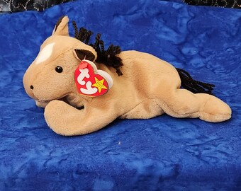 Vintage TY Beanie Baby Derby Horse