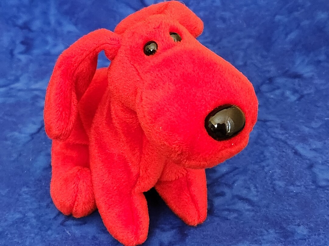 TY Beanie Baby Puppy Big Red Rover - Etsy