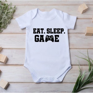 Eat Sleep Game SVG PNG, Camicia per videogiochi, File di taglio, Camicia da gioco, Controller di gioco, Camicia da giocatore, SVG da giocatore