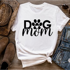 Hund Mama Stimme SVG PNG, K-9, Tierliebe, Bester Freund, Pfoten