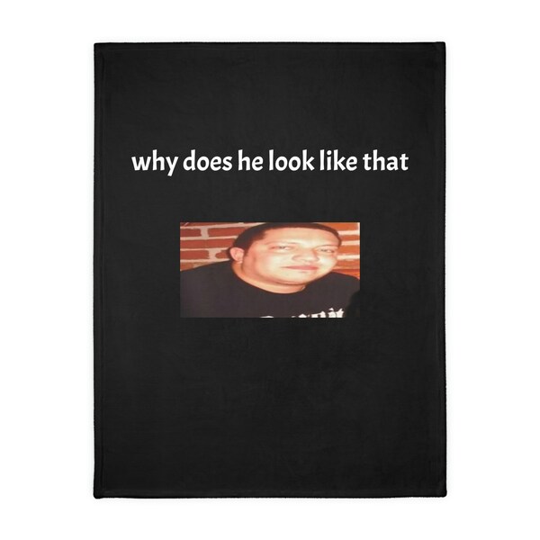 Velveteen Minky Blanket (Two-sided print) Sal Impractical Jokers