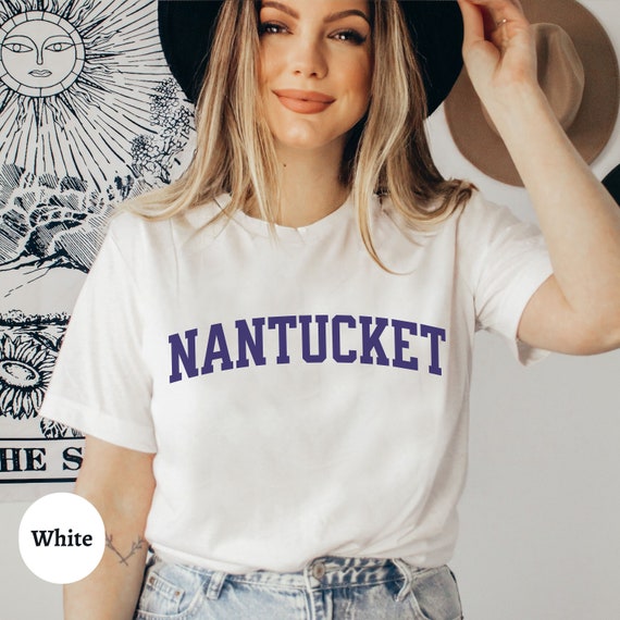Nantucket Cape Cod T-Shirt - Vintage Style Beach Nantucket Cape Cod T-Shirt - Vintage Style Beach