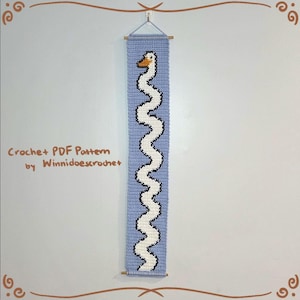 シリー グース クロッシェ (サイズ S - L) タペストリー パターン PDF