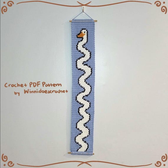 Silly Goose Crochet (Sizes S - L) Tapestry Pattern PDF