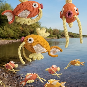 Magikarp Inspired Crochet Pattern PDF