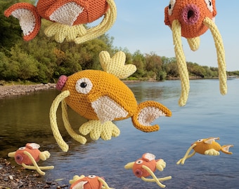 Modello all'uncinetto ispirato a Magikarp PDF
