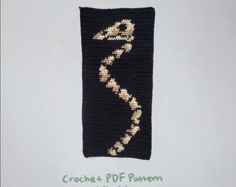 Skeleton of a Goose Crochet Tapestry Pattern PDF