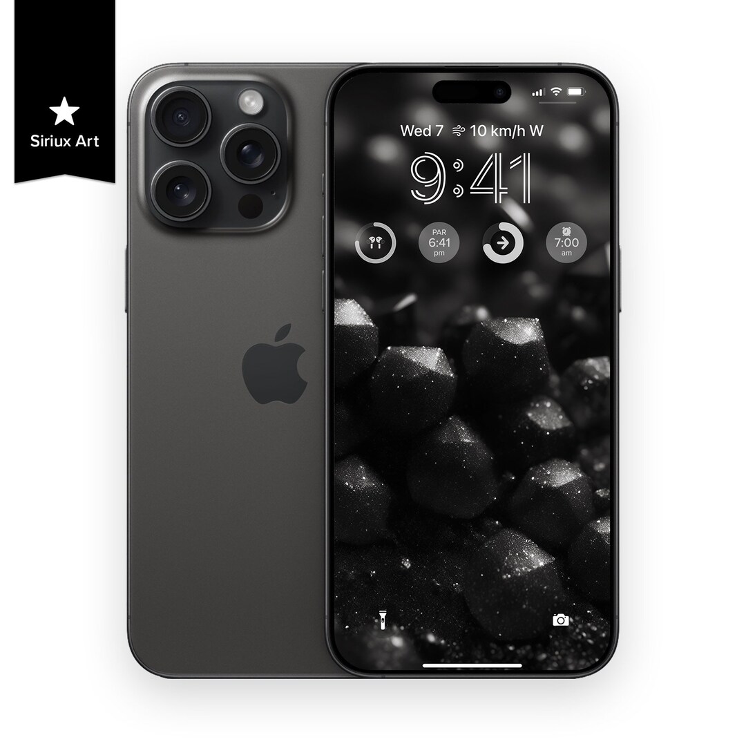 IPhone 15 Pro Max Black Titanium Wonderlust Wallpaper Premium - Etsy