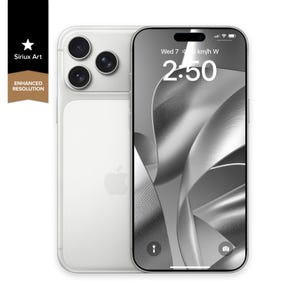 Fondo de pantalla para iPhone con cámara de vapor de aluminio: Fondo metálico elegante (Descarga digital)