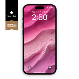 Pink Sand Texture Phone Wallpaper: Feminine Abstract Art (Digital Download)