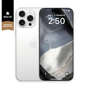 White Titanium Wallpaper Raw Metal | Premium Aerospace iPhone 16 Pro Max Background | Classy Stylish Aesthetic Phone Full Screen Display Art