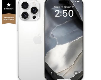 White Titanium Tapete Rohmetall | Premium Luft- und Raumfahrt für iPhone 16 Pro Max Hintergrund | Noble stilvolle ästhetische Telefon-Vollbild-Kunst