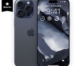 Blue Titanium Phone Wallpaper Raw Metal | Aerospace Grade Material Background | Classy Premium Alloy iPhone Lock Screen Aesthetic Display