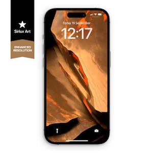 Fond d'écran d'iPhone en aluminium brut : texture métallique élégante (téléchargement numérique)