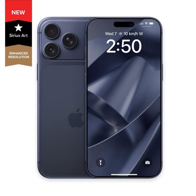 IPhone 17 Pro Aluminium Vapor Chamber Deep Blue Wallpaper: Metallic ...