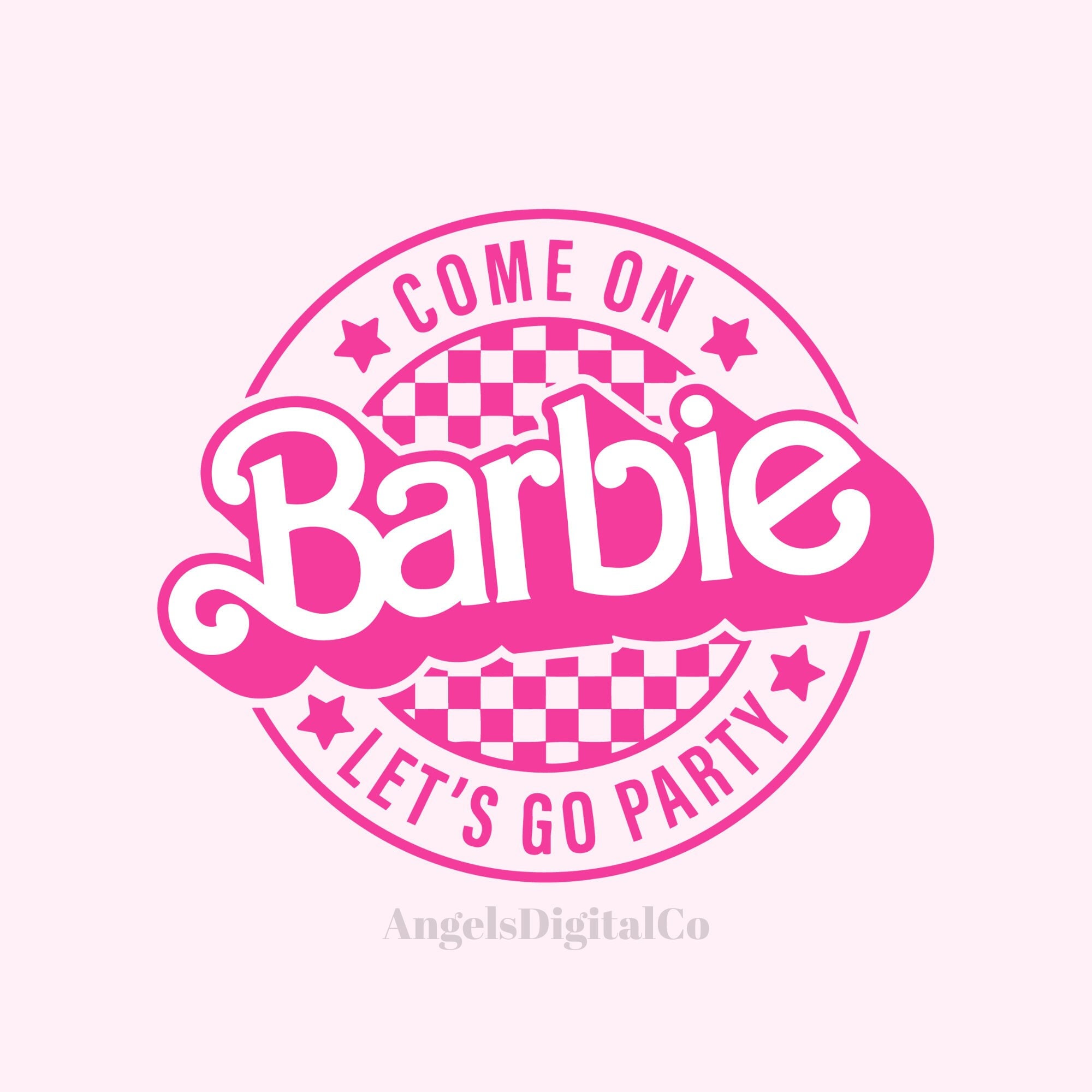 Barbie Let's Go Party Pink Cup - Kuru Store