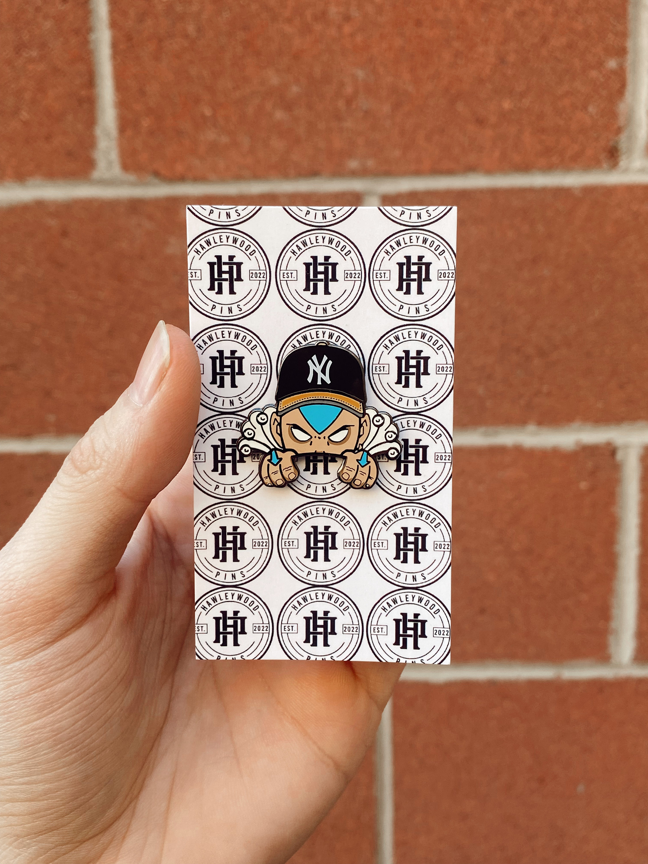 Fitted Hat Pins Etsy