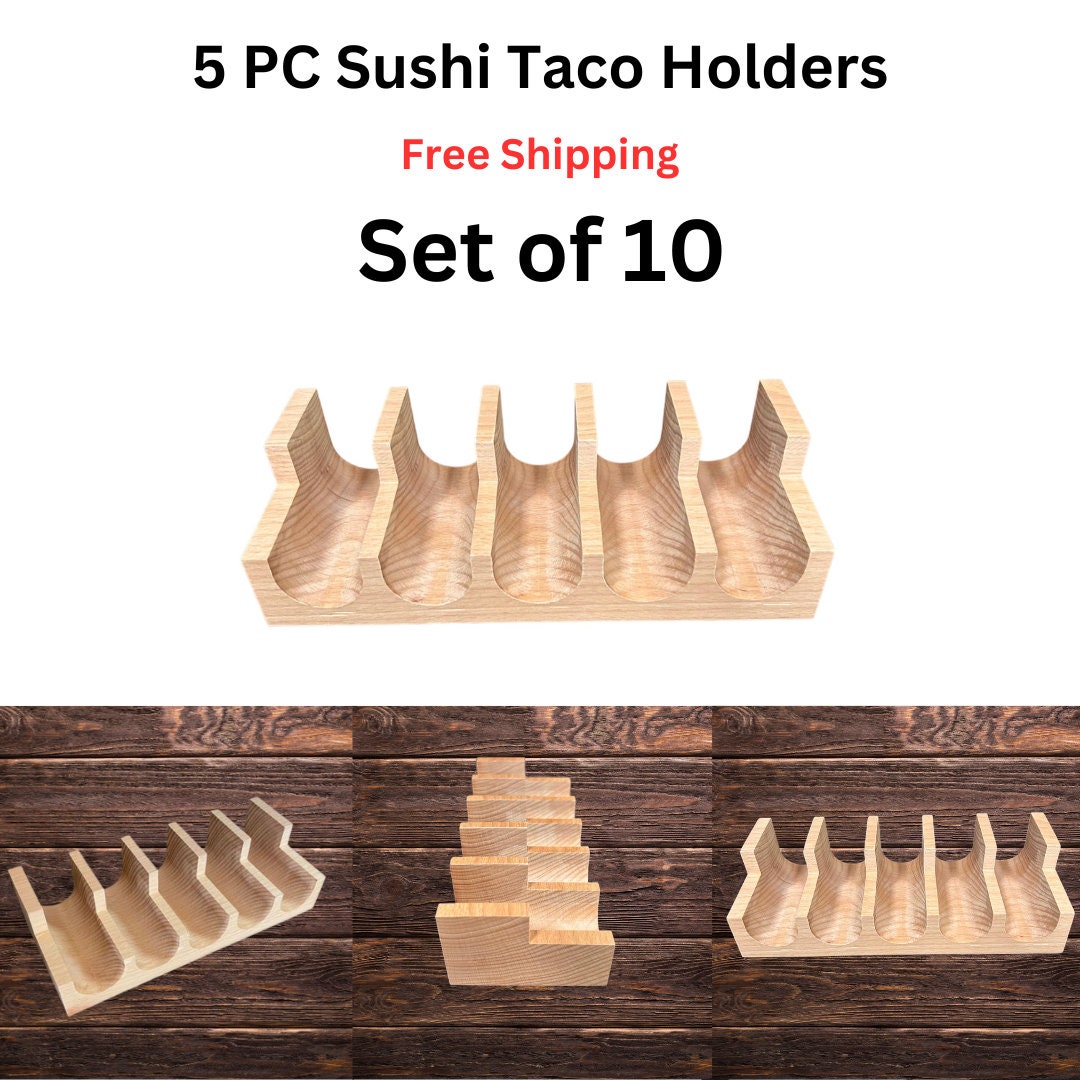Bulk Sushi Taco Holders, Sushi Taco Holder, Sushi Tacos, Temaki Holders