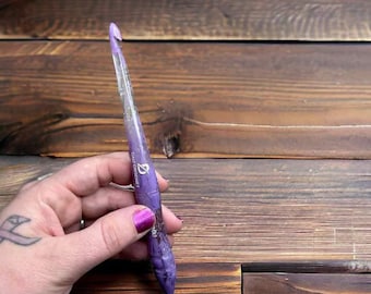 Lavender Color Crochet Hook Resin Crochet Hook Set - Ergonomic Hooks - Hooking Tool for Crocheting - Daiz Crochet