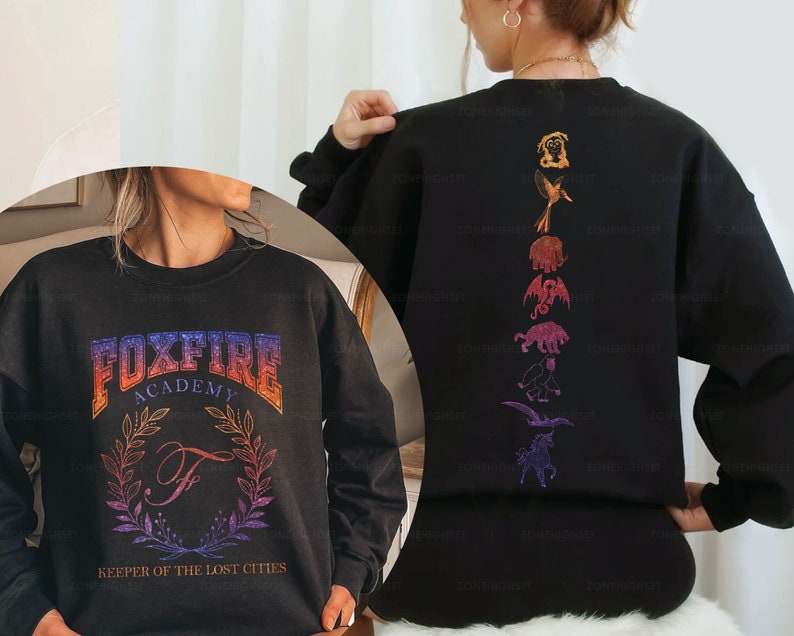 Discover Foxfire Academy 2 Sides Sweatshirt, Team foster-keefe, Kotlc Sweatshirt
