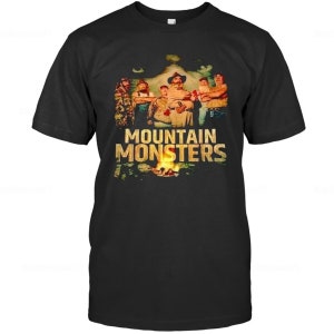Mountain Monsters Shirt, Mountain Monsters Tee, Monster Shirt, Retro Shirt, Unisex Sweatshirt, Mountain Hoodie, Summer Shirt