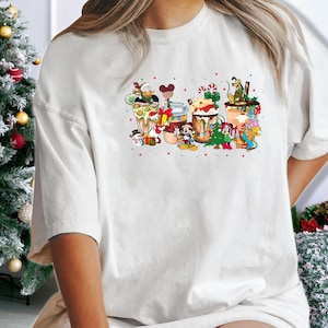 Mickey And Friends Christmas Tshirt, Christmas Mickey Sweatshirt, Disney Family Christmas Shirt, Mickey Christmas, Disney Holiday Tee