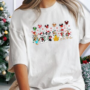 Mickey And Friends Christmas Shirt, Mickey Christmas Sweater, Family Christmas Shirt, Magic Kingdom Christmas, Disney Holiday Shirt