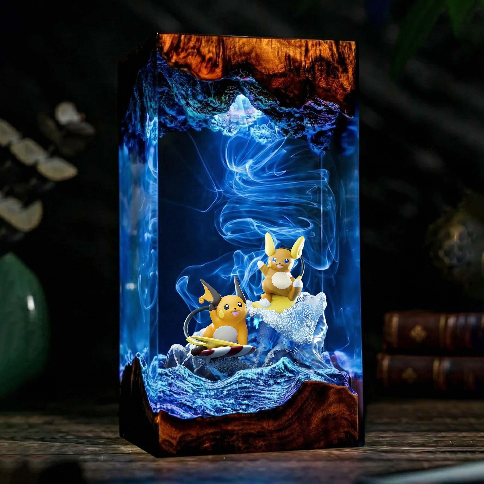 Raichu Lamp - Etsy