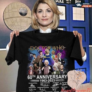 Doctor Who 60th Anniversary 1963-2023 Thank You For The Memories T-Shirt, Doctor Who Movie Unisex T-Shirt, Doctor Who Hoodie