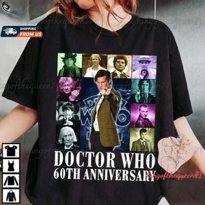Doctor Who 60th Anniversary 1963-2023 T-Shirt, Doctor Who Sweatshirt, Men Women Shirt, Thank You For The Memories Shirt