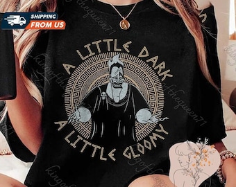 Camiseta "Villanos de Hades: Un poco oscuros y sombríos", sudadera "Hércules de Hades", camiseta unisex de manga corta "Villanos de Hércules de Disney"