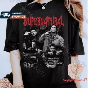 Supernatural Movie T-Shirt, Supernatural Shirt, Sam Dean Winchester Shirt, Womens Supernatural Shirt, Winchester Shirt, Unisex Tshirt