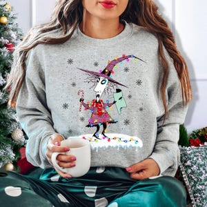 Disney Shock Nightmare Christmas Sweatshirt, Jack Skellington Xmas Tshirt, WDW Disneyland Xmas, Disney Shirt, Lock Shock Barrel Shirt