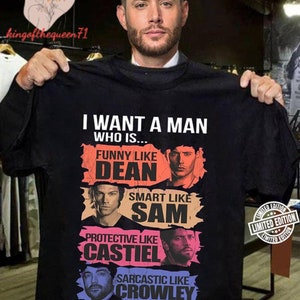Supernatural Sam And Dean T-Shirt, Womens Supernatural Shirt, Supernatural Shirt, Dean Winchester Hoodie, Winchester Brothers Shirt